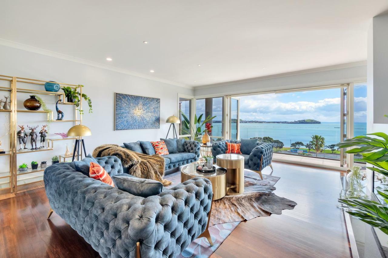 Orakei Grandeur Mansion With Sea Views & Pool Villa Оукланд Екстериор снимка